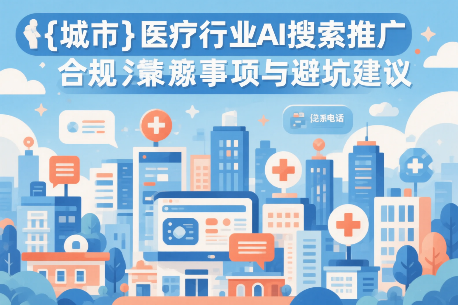 安康医疗行业AI搜索推广合规注意事项与避坑建议