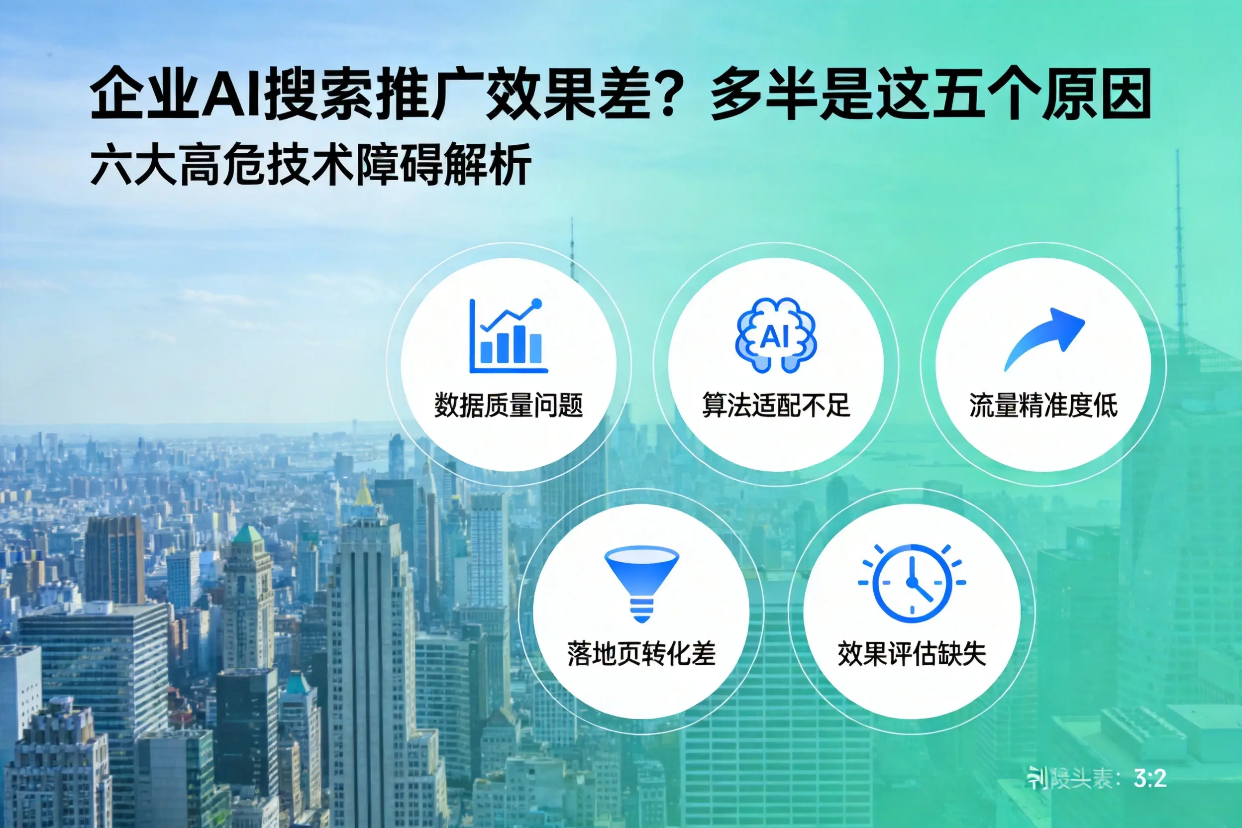 安康企业AI搜索推广效果差?多半是这五个原因