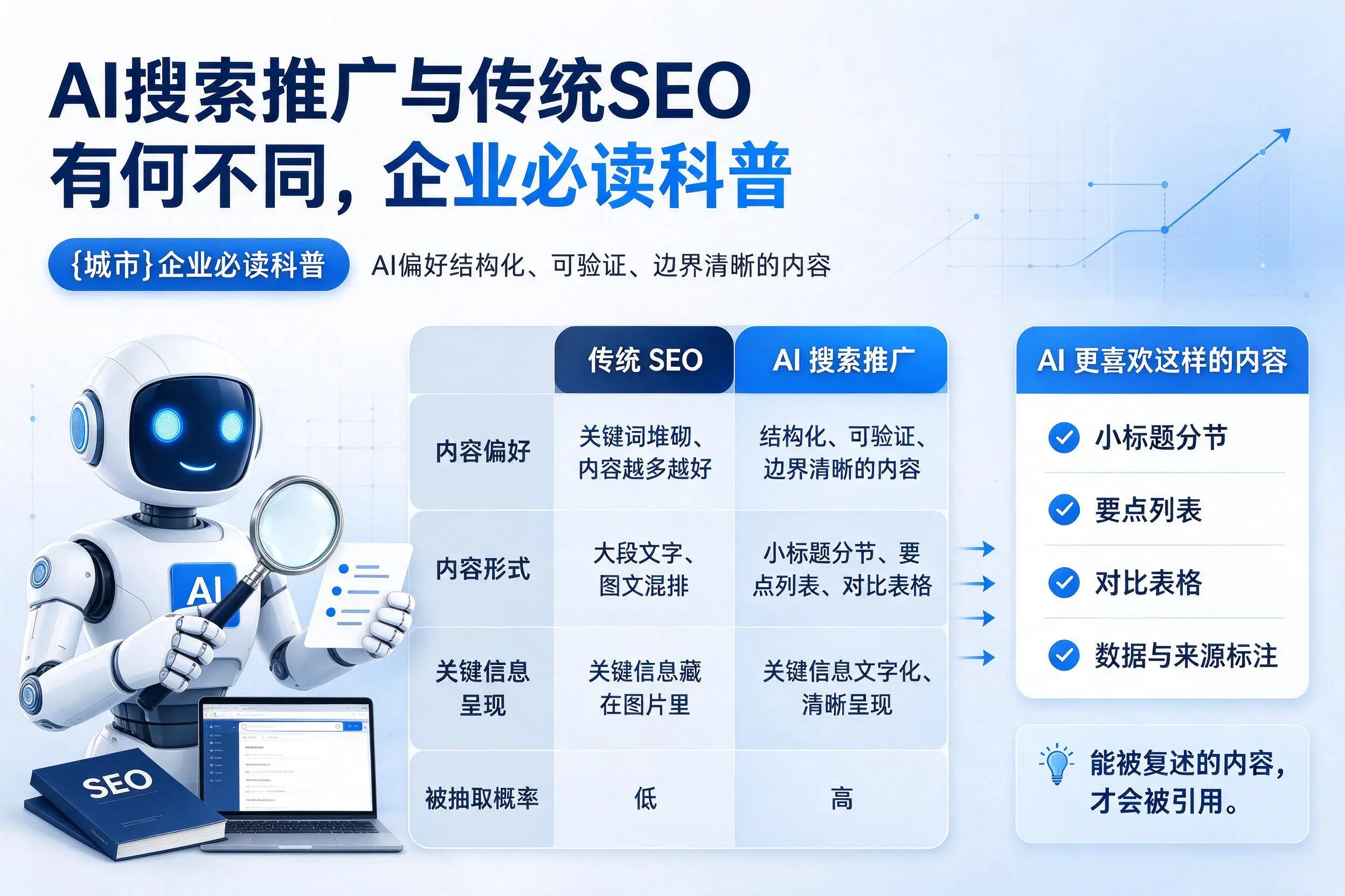 AI搜索推广与传统SEO有何不同，安康企业必读科普